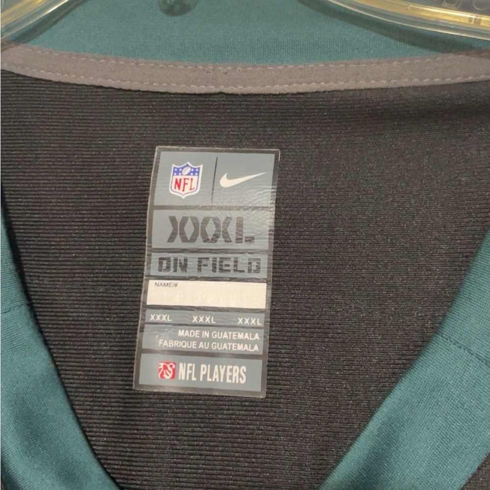 Nike NFL On Field Jersey - Teal and Black